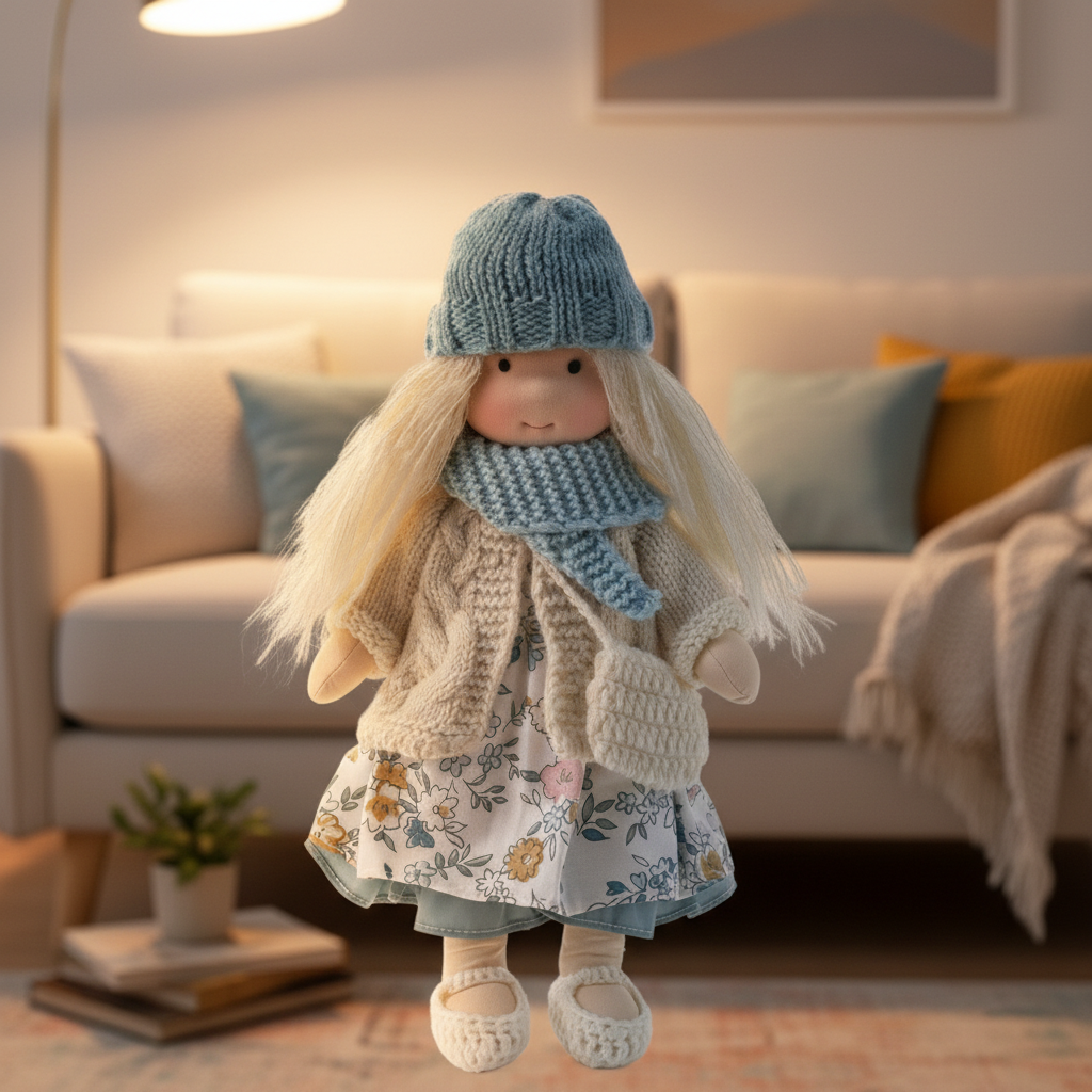 Vexon Handmade Waldorf Cotton Doll
