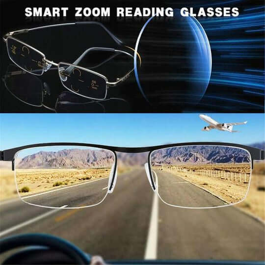 Nowoczesne okulary progresywne z filtrem UV – idealne do jazdy i czytania VexonGear