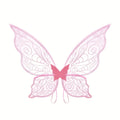 Fairy Wings Costume Accessory | Glitter Pink Butterfly Design VexonGear