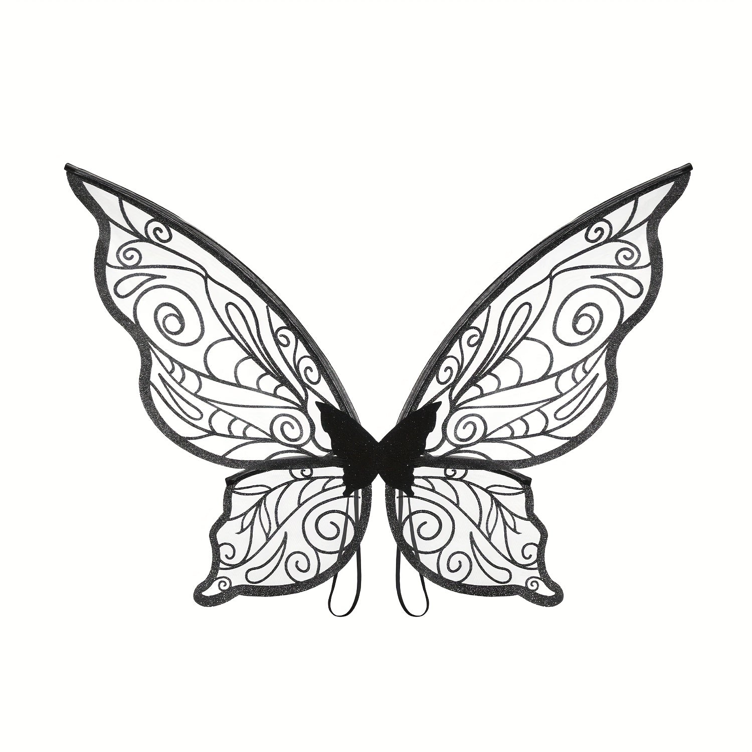 Fairy Wings Costume Accessory | Glitter Pink Butterfly Design VexonGear