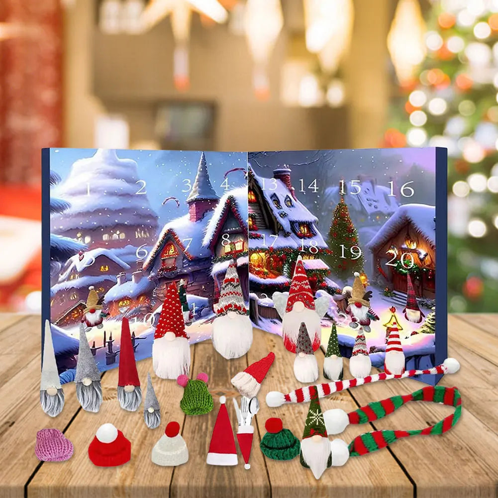 Christmas Advent Calendar | 24 Plush Gnome Figurines VexonGear