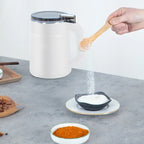 Electric Grain Mill | Compact Fresh Flour Grinder with Ribbed Design VexonGear