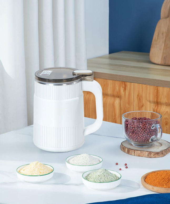 Electric Grain Mill | Compact Fresh Flour Grinder with Ribbed Design VexonGear