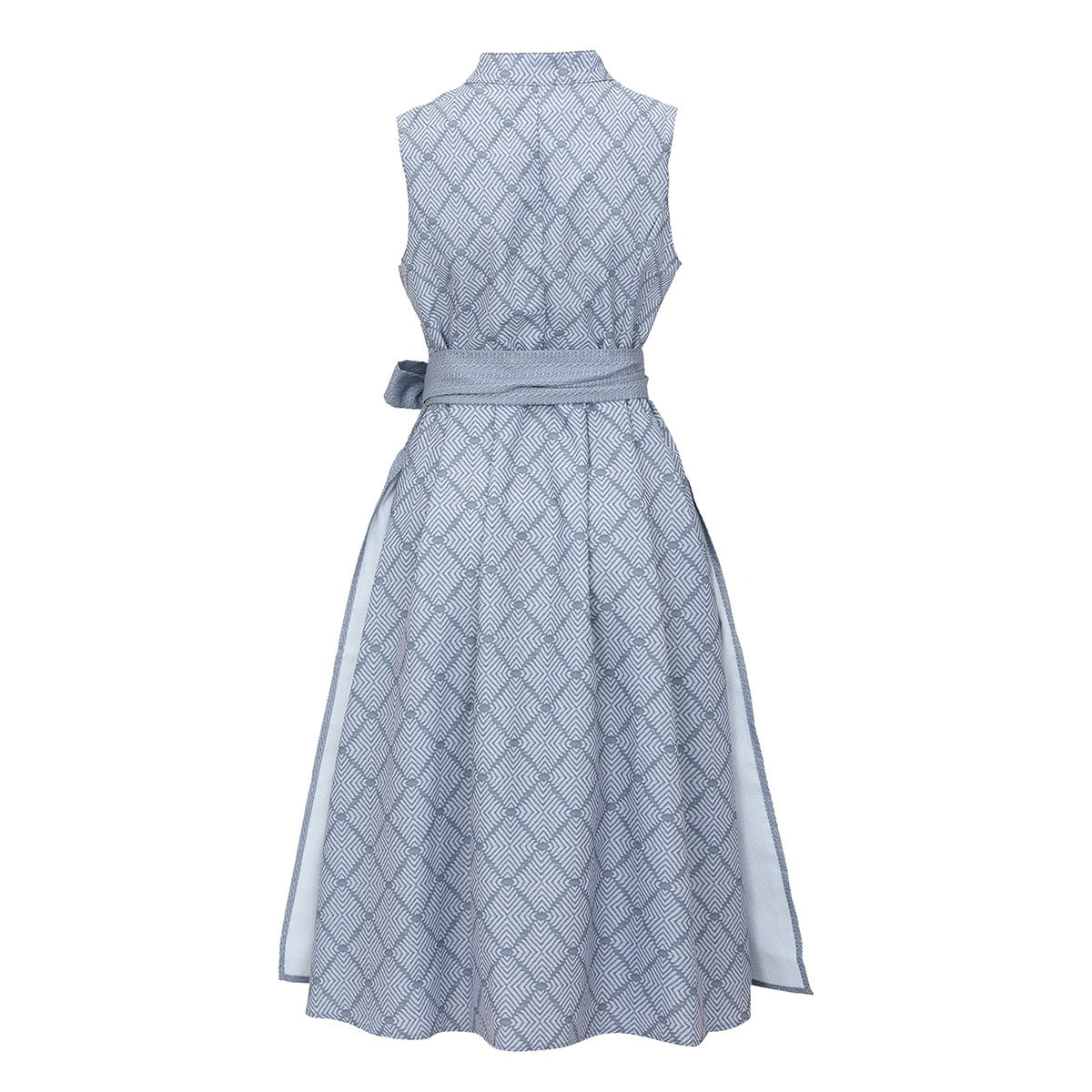 Traditional Dirndl Dress | Gray Lace Detail with Apron VexonGear