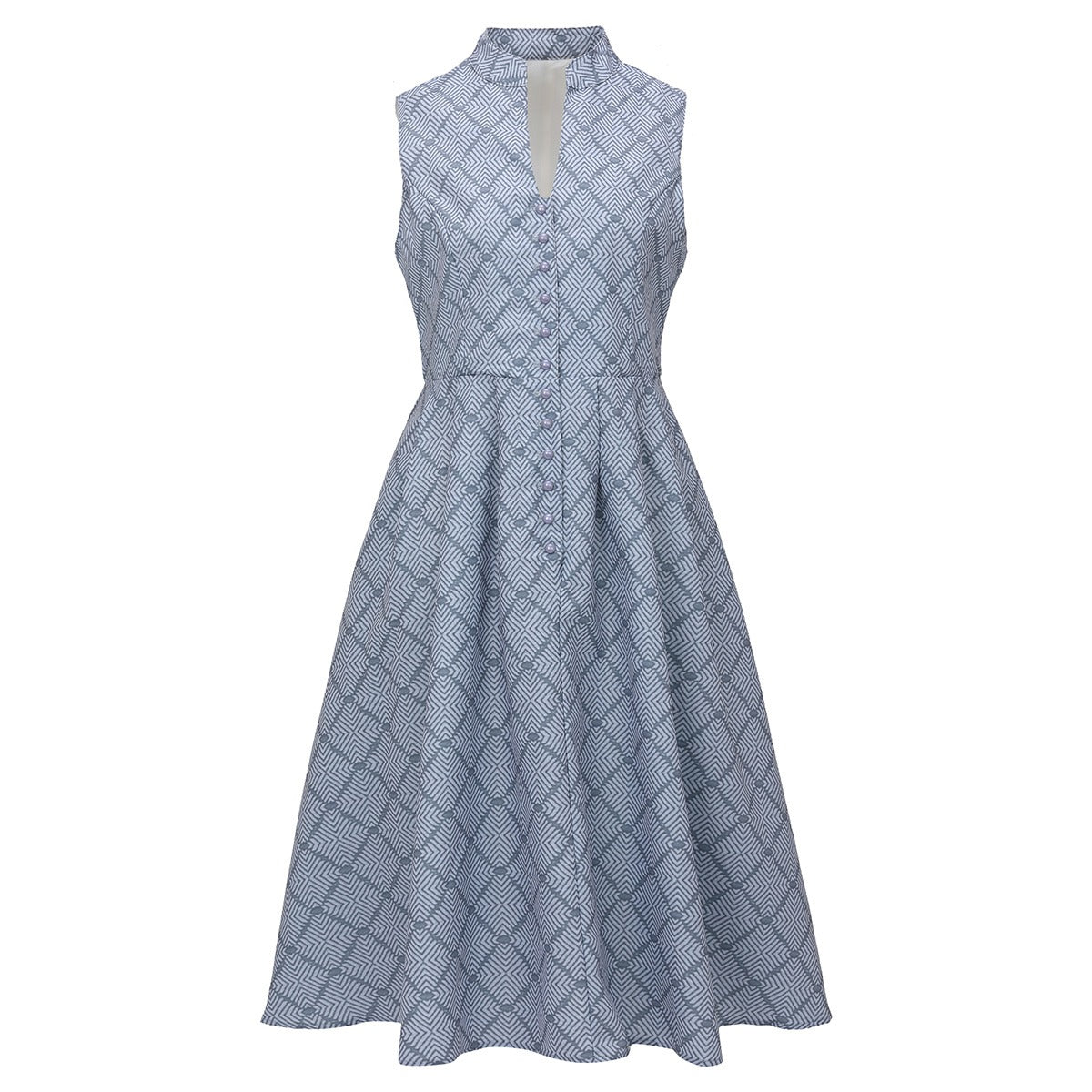 Traditional Dirndl Dress | Gray Lace Detail with Apron VexonGear