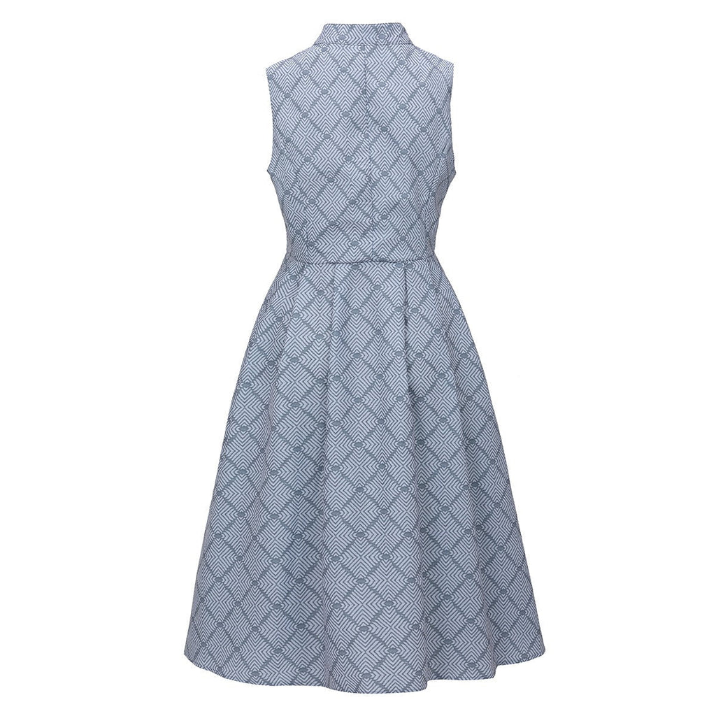 Traditional Dirndl Dress | Gray Lace Detail with Apron VexonGear