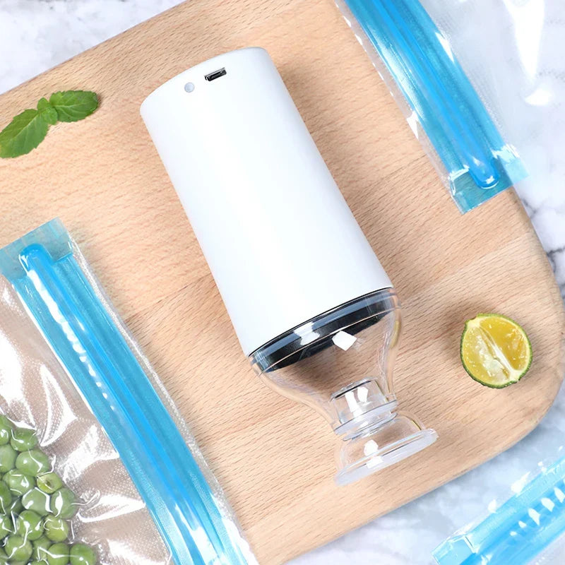 Portable Vacuum Sealer | USB Rechargeable Food Preserver VexonGear