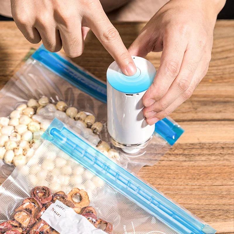 Portable Vacuum Sealer | USB Rechargeable Food Preserver VexonGear