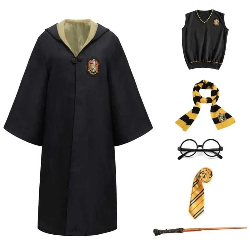 Vexon Complete Wizard Costume with Cape & Accessories