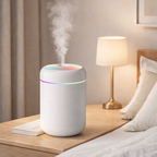 Mini Humidifier USB Powered 180 ml Capacity Compact Desktop with LED Light