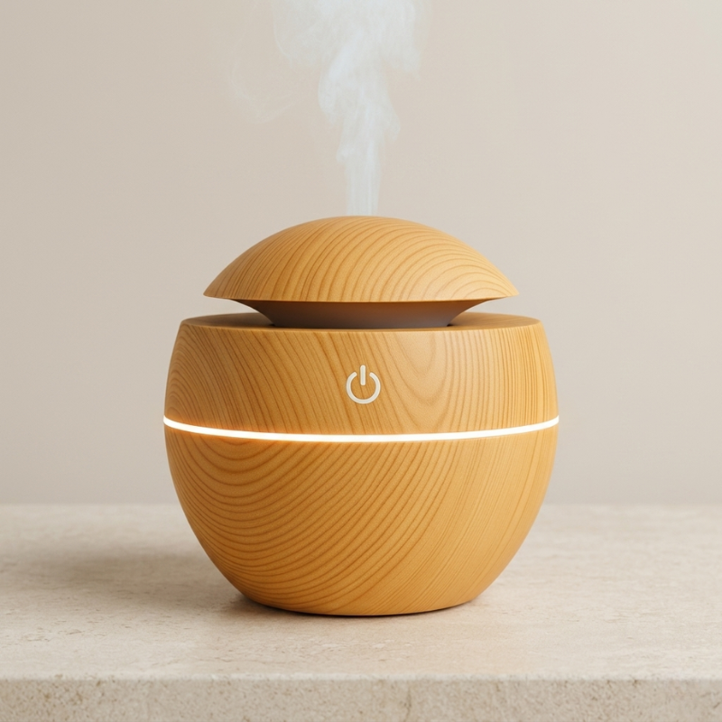 Humidifier Mini Ultrasonic LED USB 5V, Cool Mist