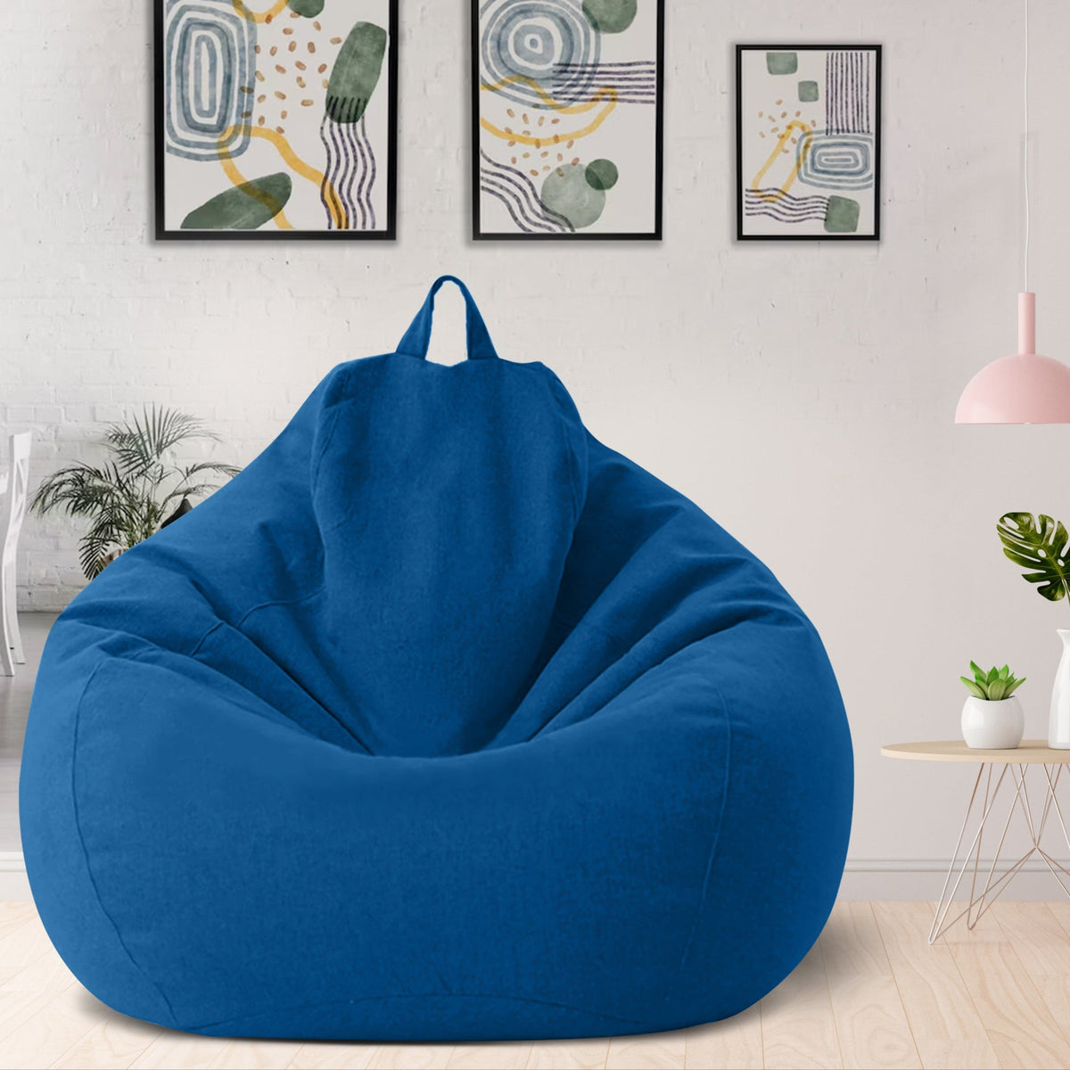Linen Bean Bag Chair – Ergonomic Seating VexonGear