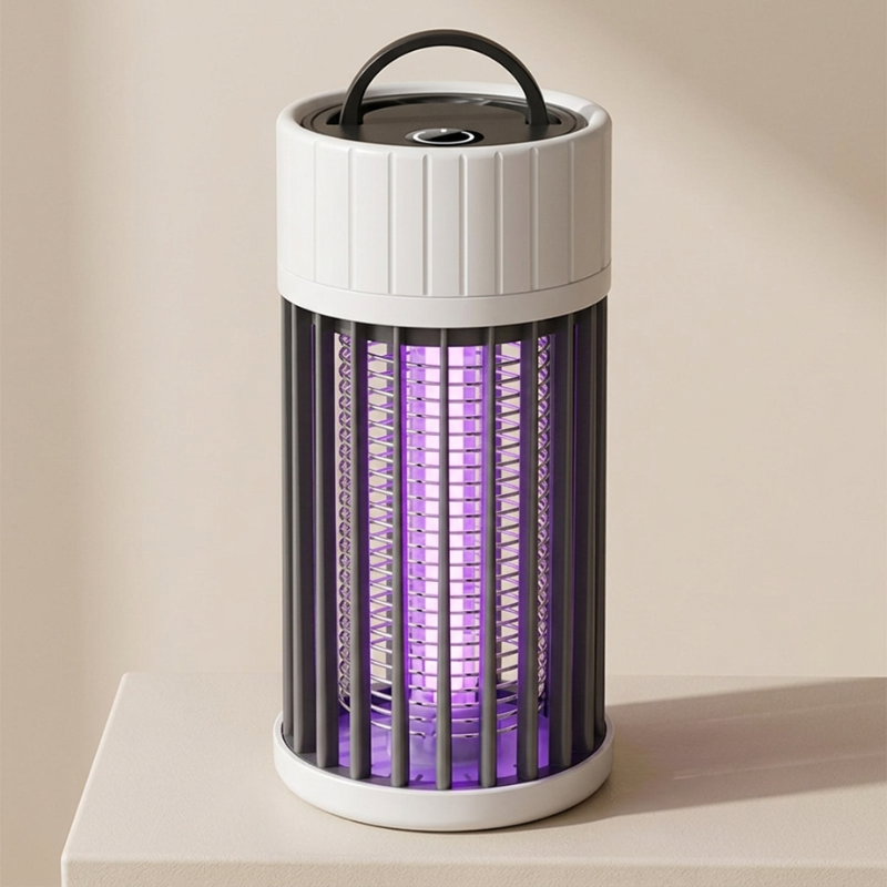 Insect Trap Lamp Rechargeable ABS USB Powered Mosquito Trap