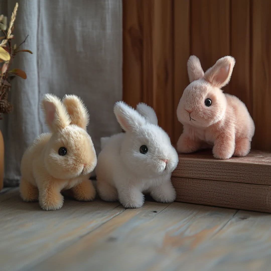 Vexon Interactive Plush Bunny with Realistic Movements & Sounds