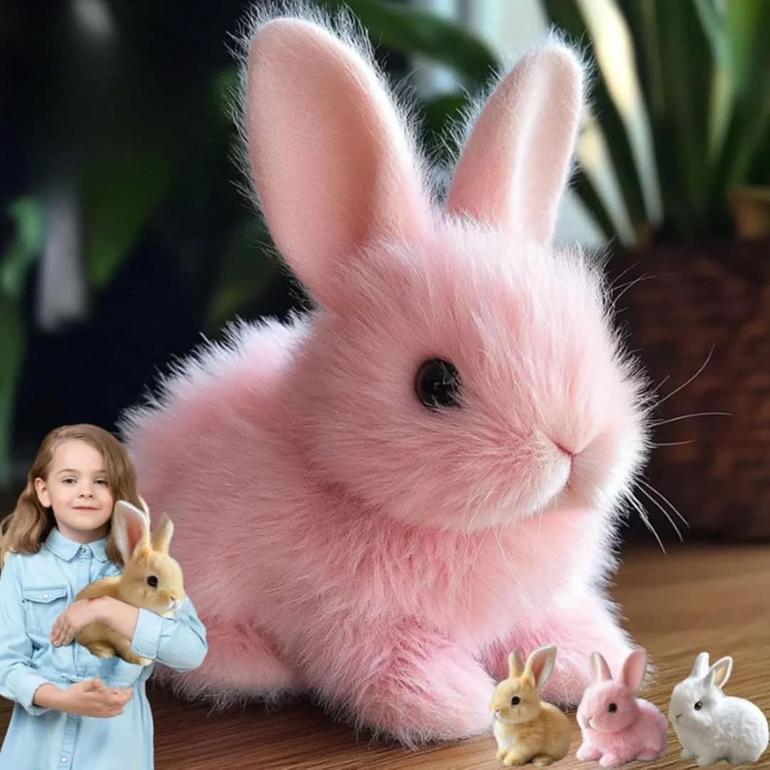 Vexon Interactive Plush Bunny with Realistic Movements & Sounds