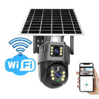 Vexon Wireless 4K Solar Security Camera with 360° View