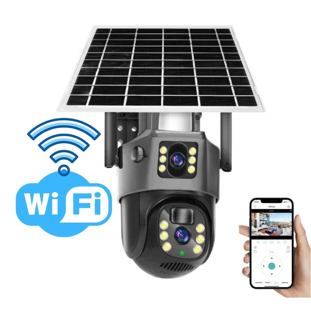 Vexon Wireless 4K Solar Security Camera with 360° View