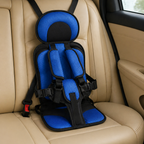Portable Child Booster Seat with Adjustable Safety Harness