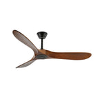 Lorenna Wooden Ceiling Fan with Remote Control