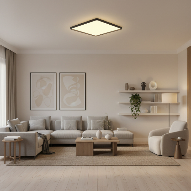 LED Ceiling Lamp Square Energy Efficient Flush Mount VexonGear