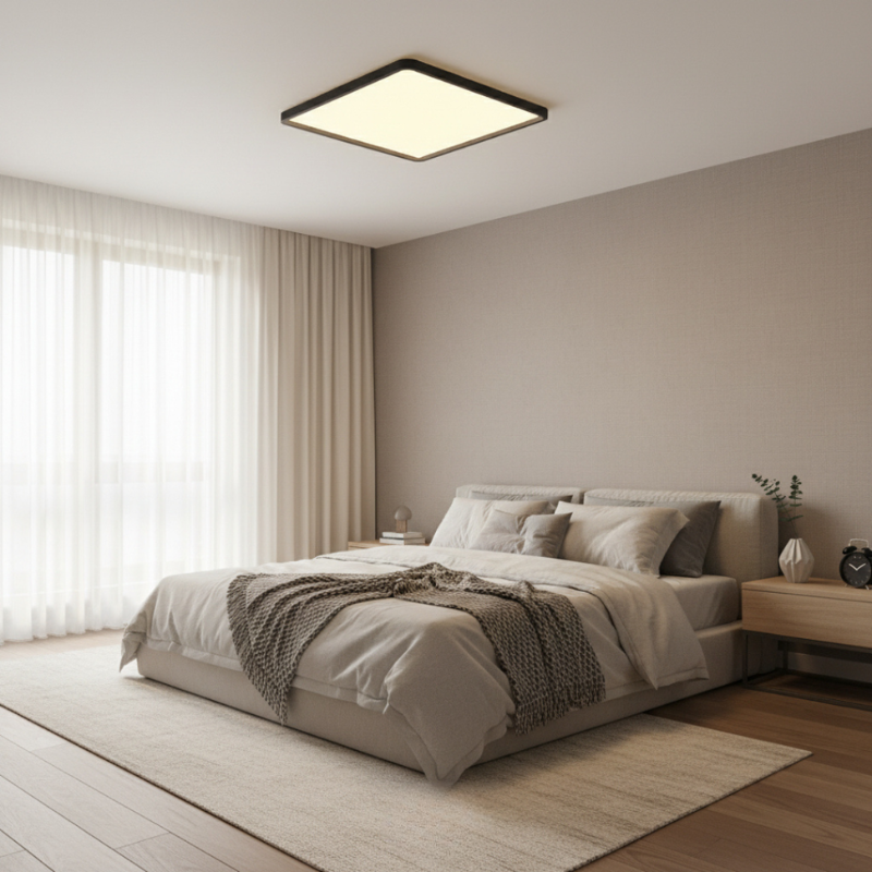 LED Ceiling Lamp Square Energy Efficient Flush Mount VexonGear