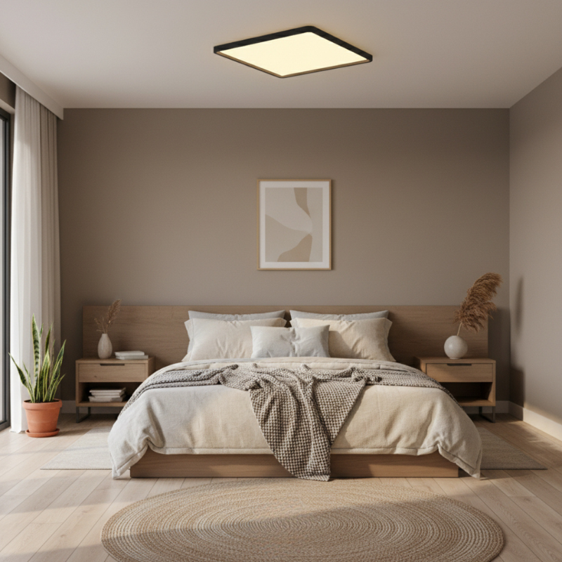 LED Ceiling Lamp Square Energy Efficient Flush Mount VexonGear