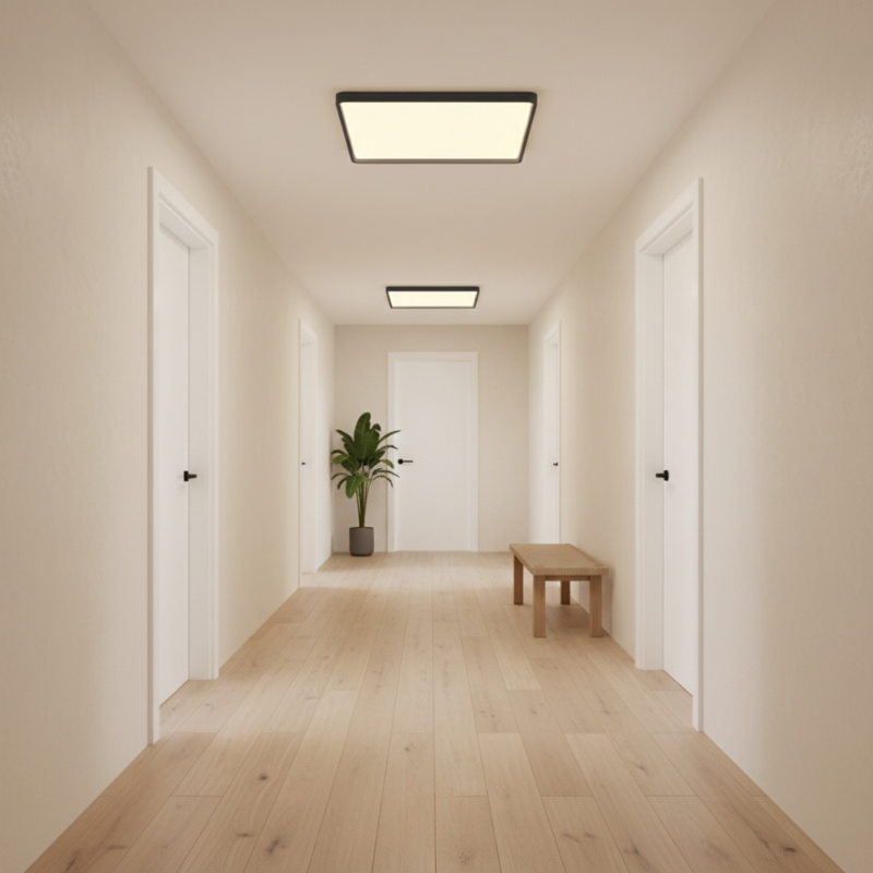 LED Ceiling Lamp Square Energy Efficient Flush Mount VexonGear