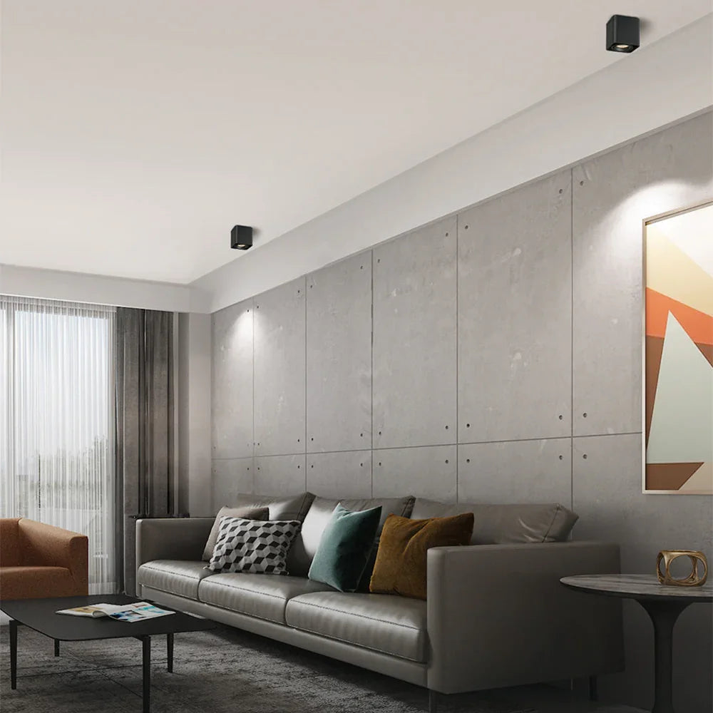 LED Downlight Surface Mounted Square Ceiling Light VexonGear