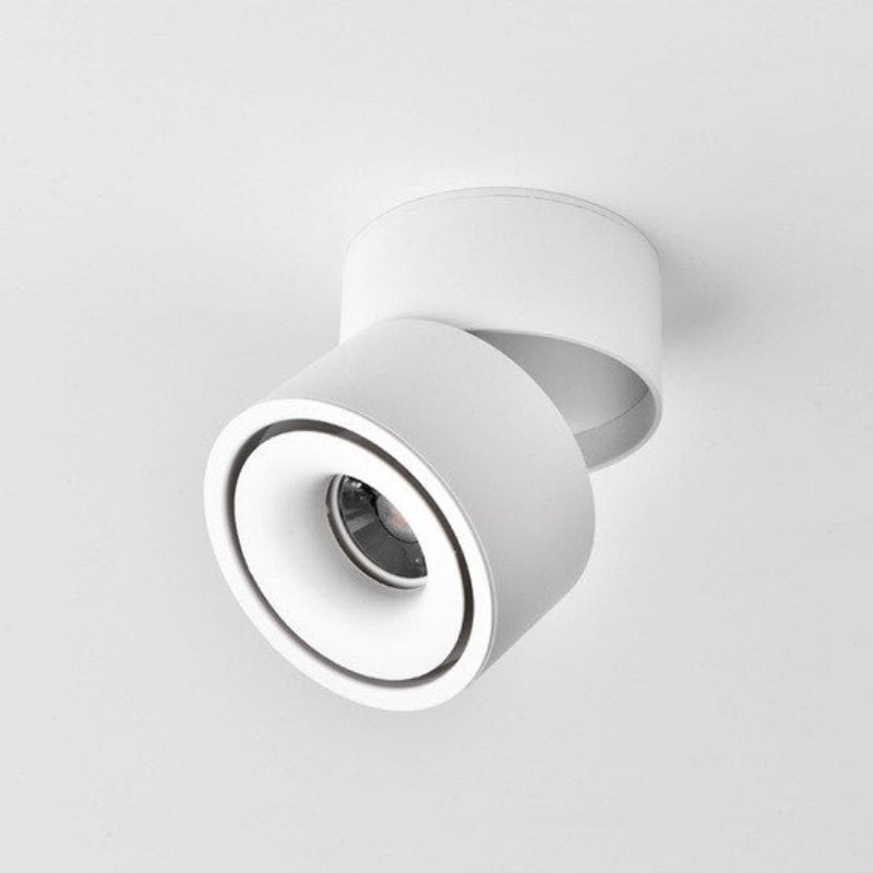 LED Spotlight Dimmable Adjustable Angle Surface Mounted Black White VexonGear