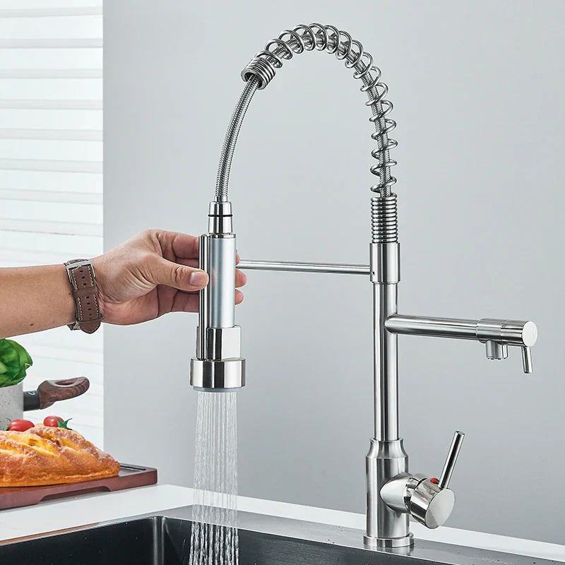 Professional Kitchen Faucet | Pull-Out Spray with 360° Rotation VexonGear