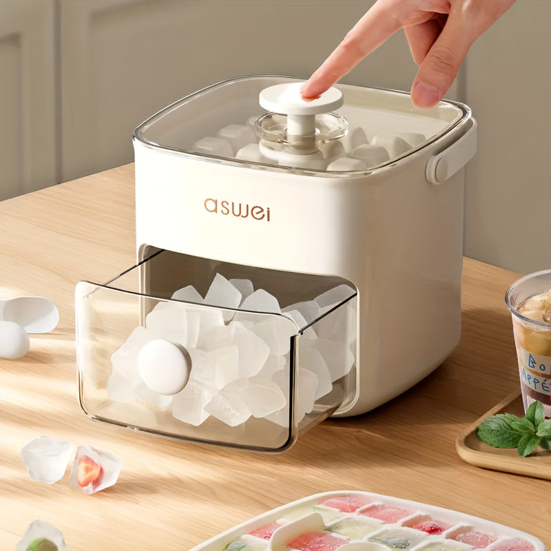 Modern Ice Cube Maker | Dual Form Ice Storage System VexonGear