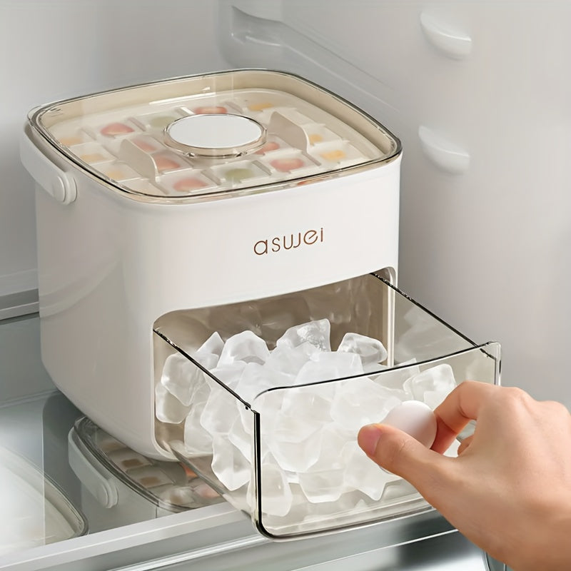 Modern Ice Cube Maker | Dual Form Ice Storage System VexonGear