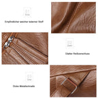 Leather Backpack | Anti-Theft Convertible Design VexonGear
