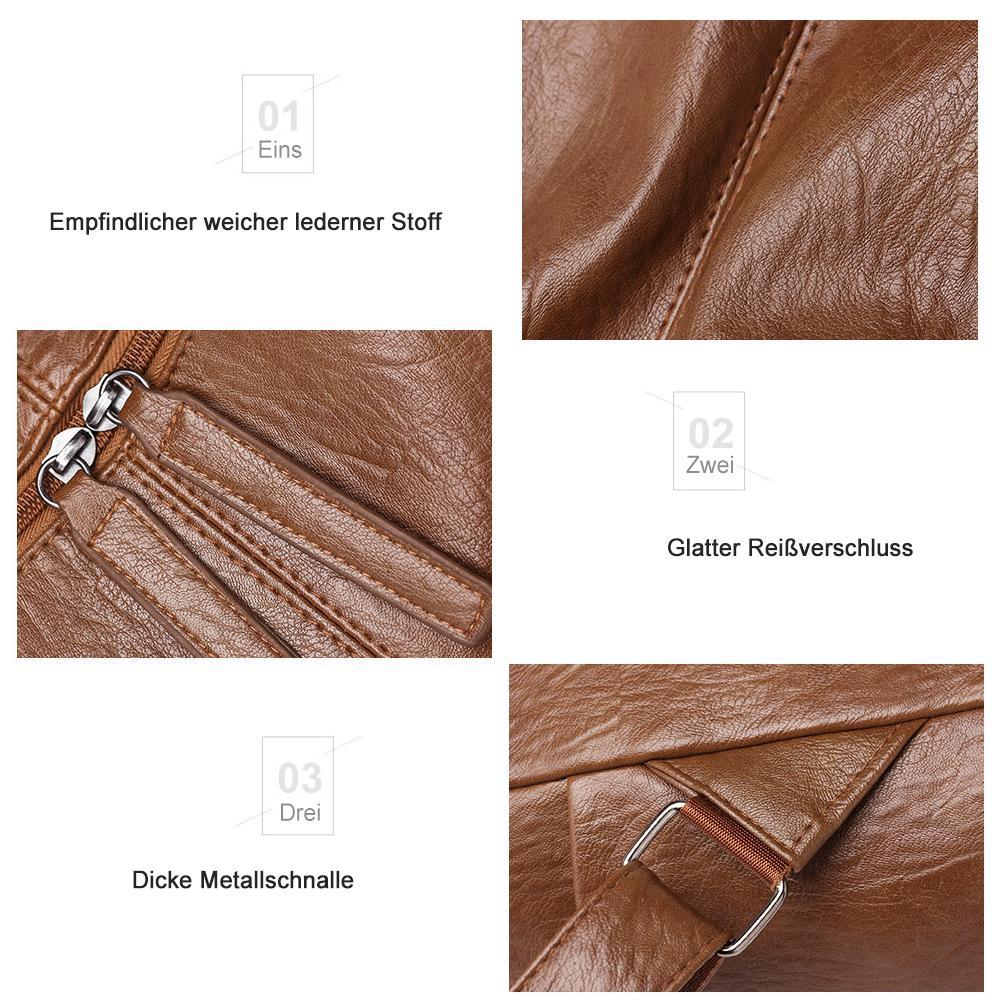 Leather Backpack | Anti-Theft Convertible Design VexonGear