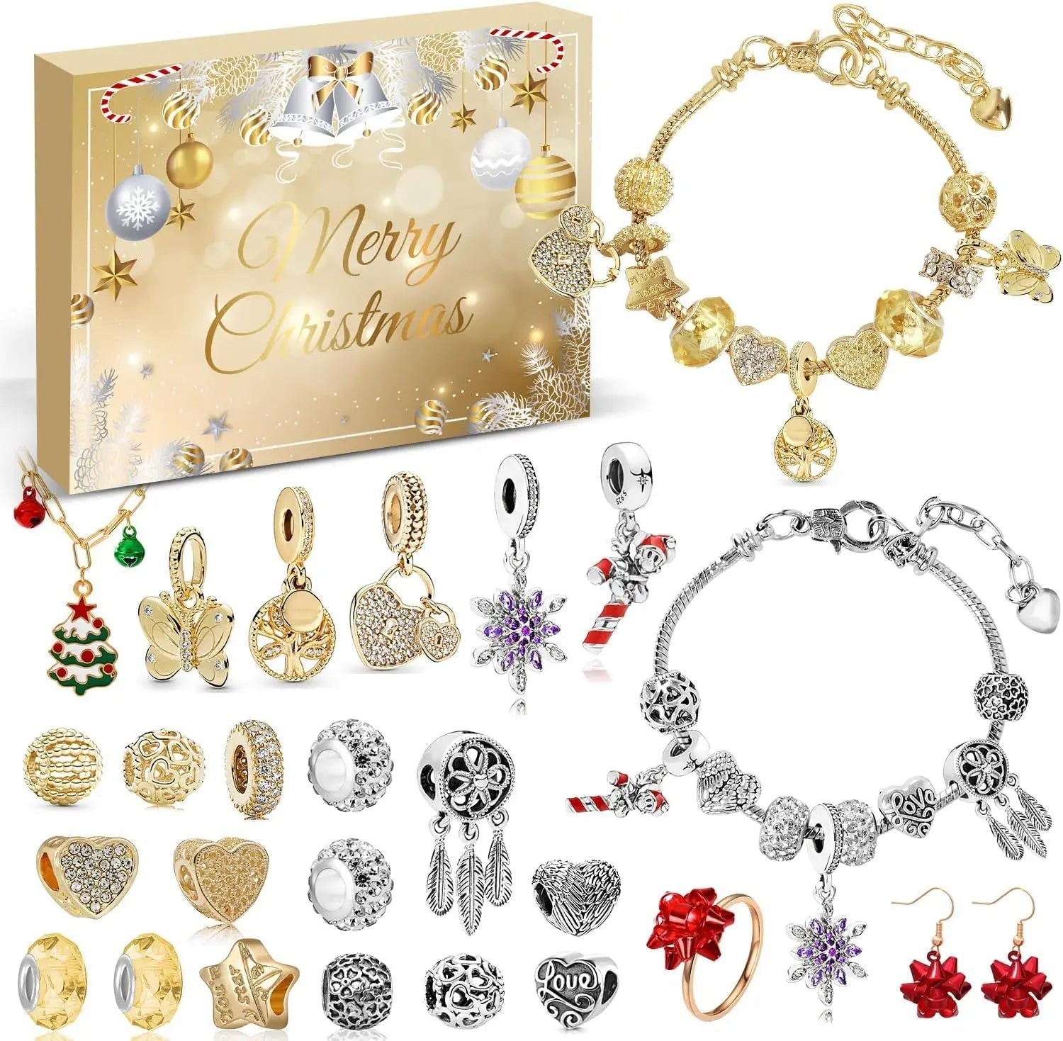 Christmas Advent Calendar | 24 Piece Jewelry Set VexonGear