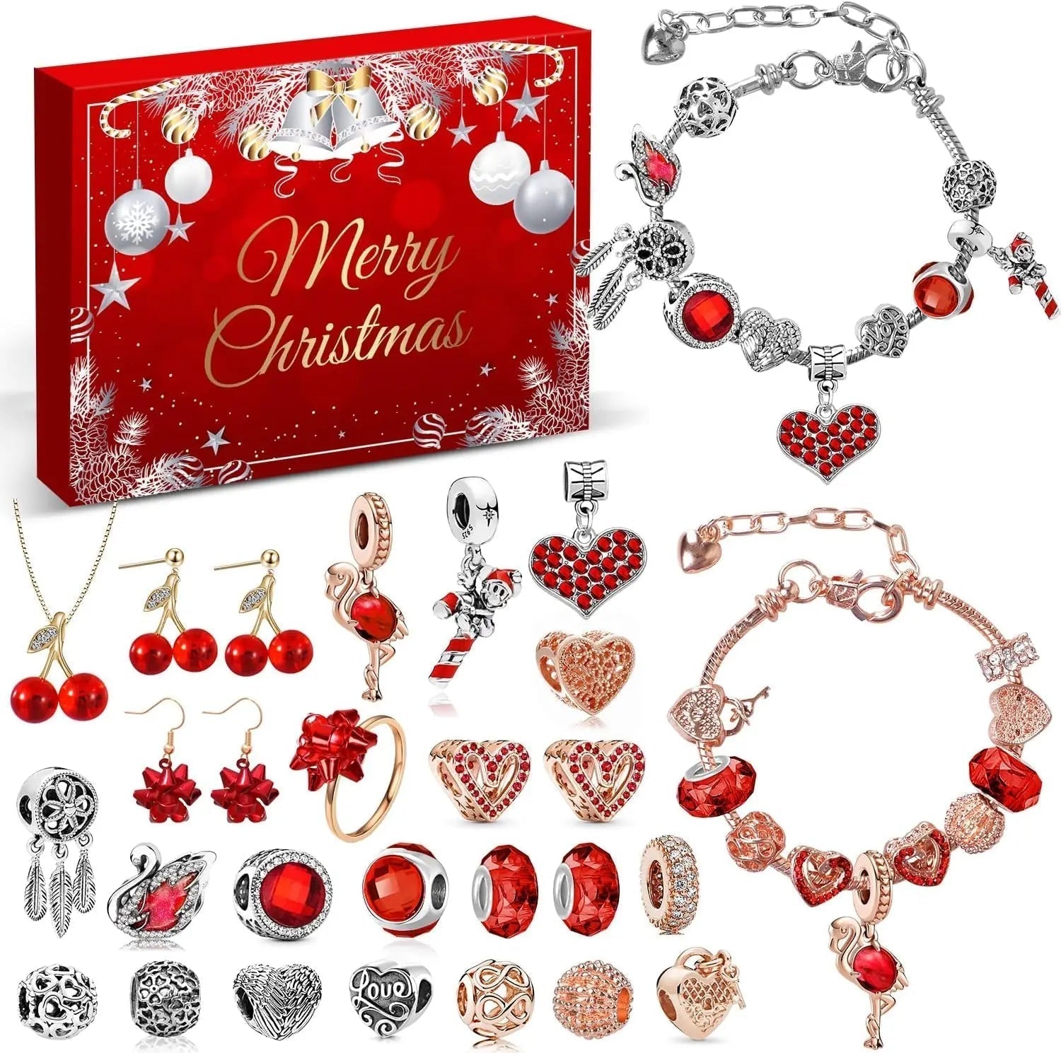 Christmas Advent Calendar | 24 Piece Jewelry Set VexonGear