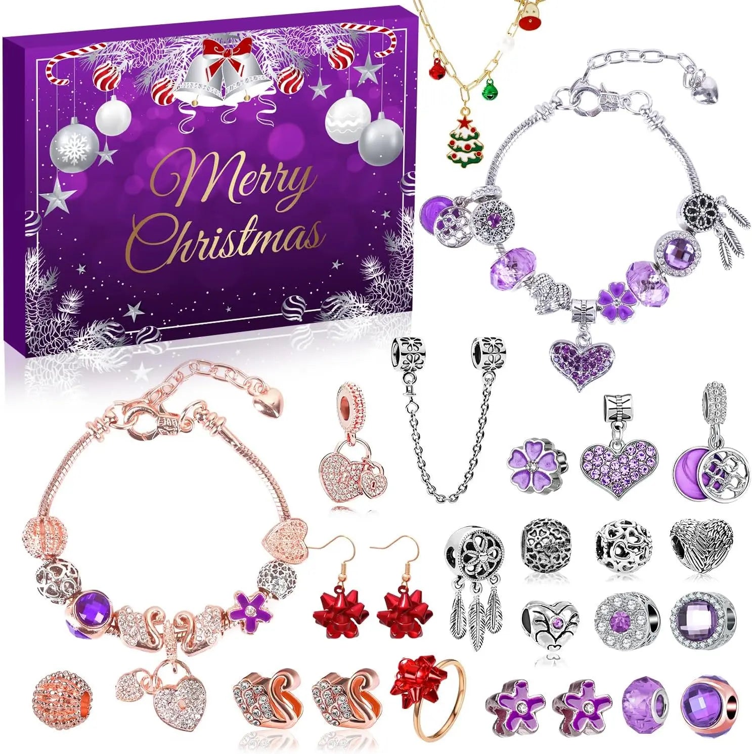 Christmas Advent Calendar | 24 Piece Jewelry Set VexonGear