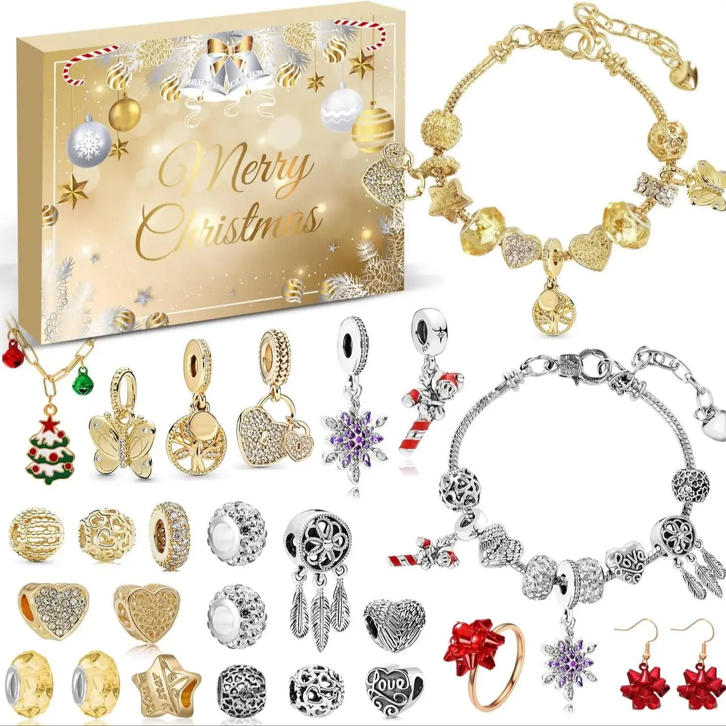 Christmas Advent Calendar | 24 Piece Jewelry Set VexonGear