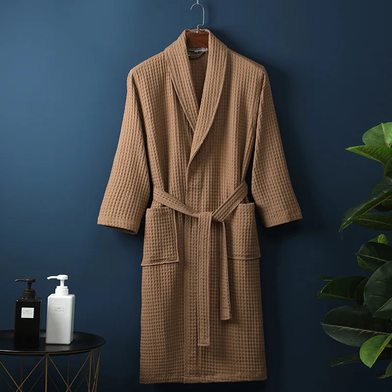 Luxury Cotton Bathrobe for Men & Women | Soft & Absorbent VexonGear