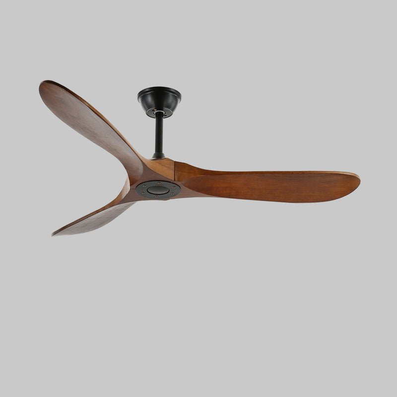 Lorenna Wooden Ceiling Fan with Remote Control