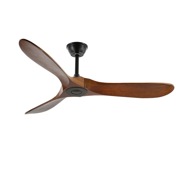 Lorenna Wooden Ceiling Fan with Remote Control