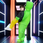 Inflatable Alien Costume | Ride-On Carrying Design VexonGear