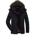 Winter Men's Parka | Plush Lined Hooded Coat VexonGear