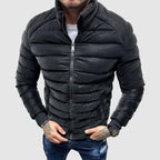 Men's Quilted Puffer Jacket | Slim Fit Winter Design VexonGear