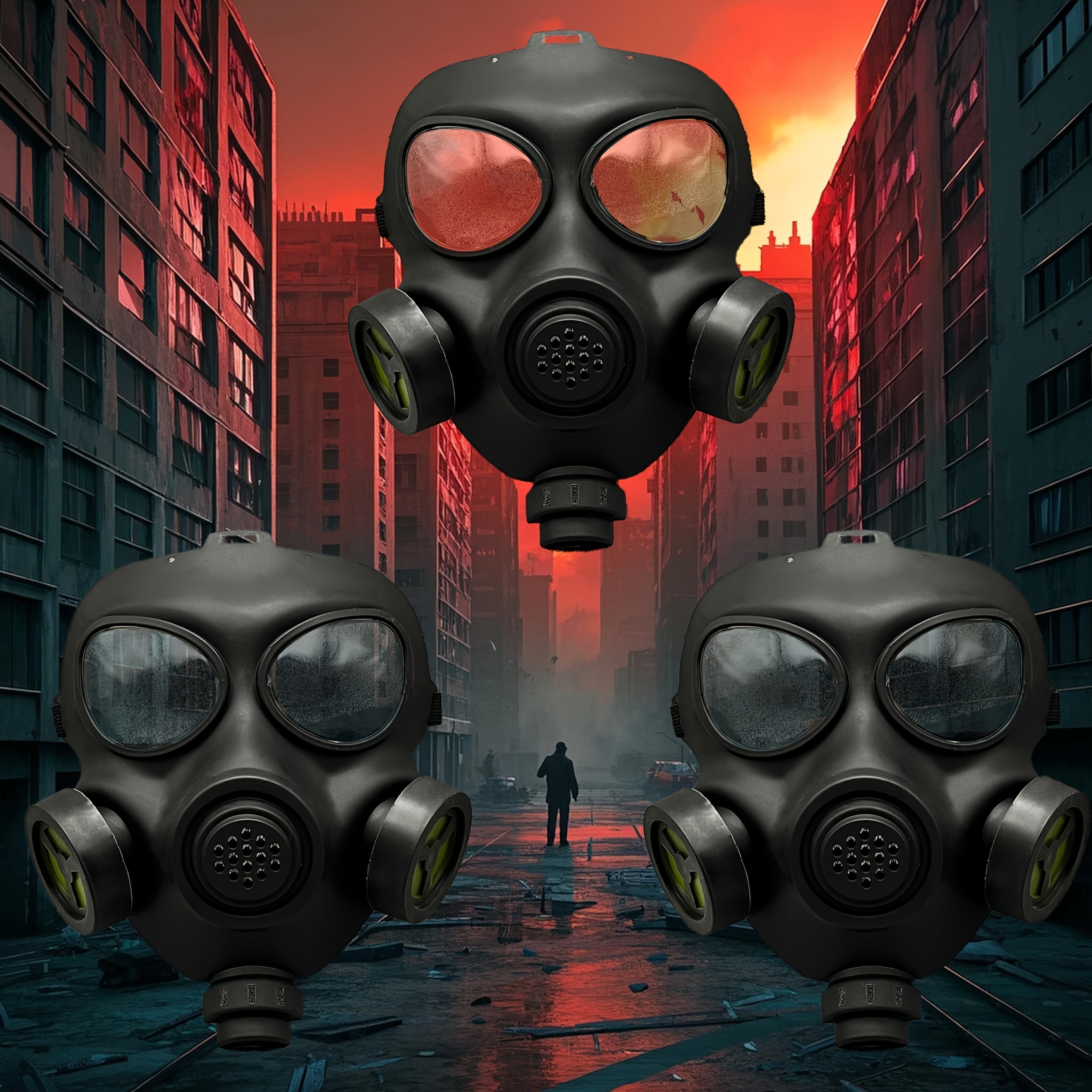 Tactical Gas Mask | Post-Apocalyptic Cosplay Design VexonGear