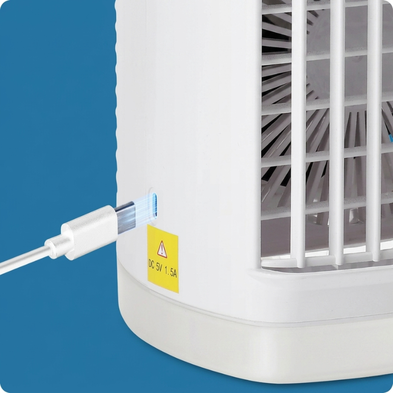 Mini Portable Air Conditioner  with Water Tank ABS Design