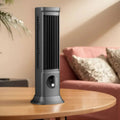 Mini Rechargeable Desk Fan USB Powered 1200mAh Battery 3 Speed Plastic