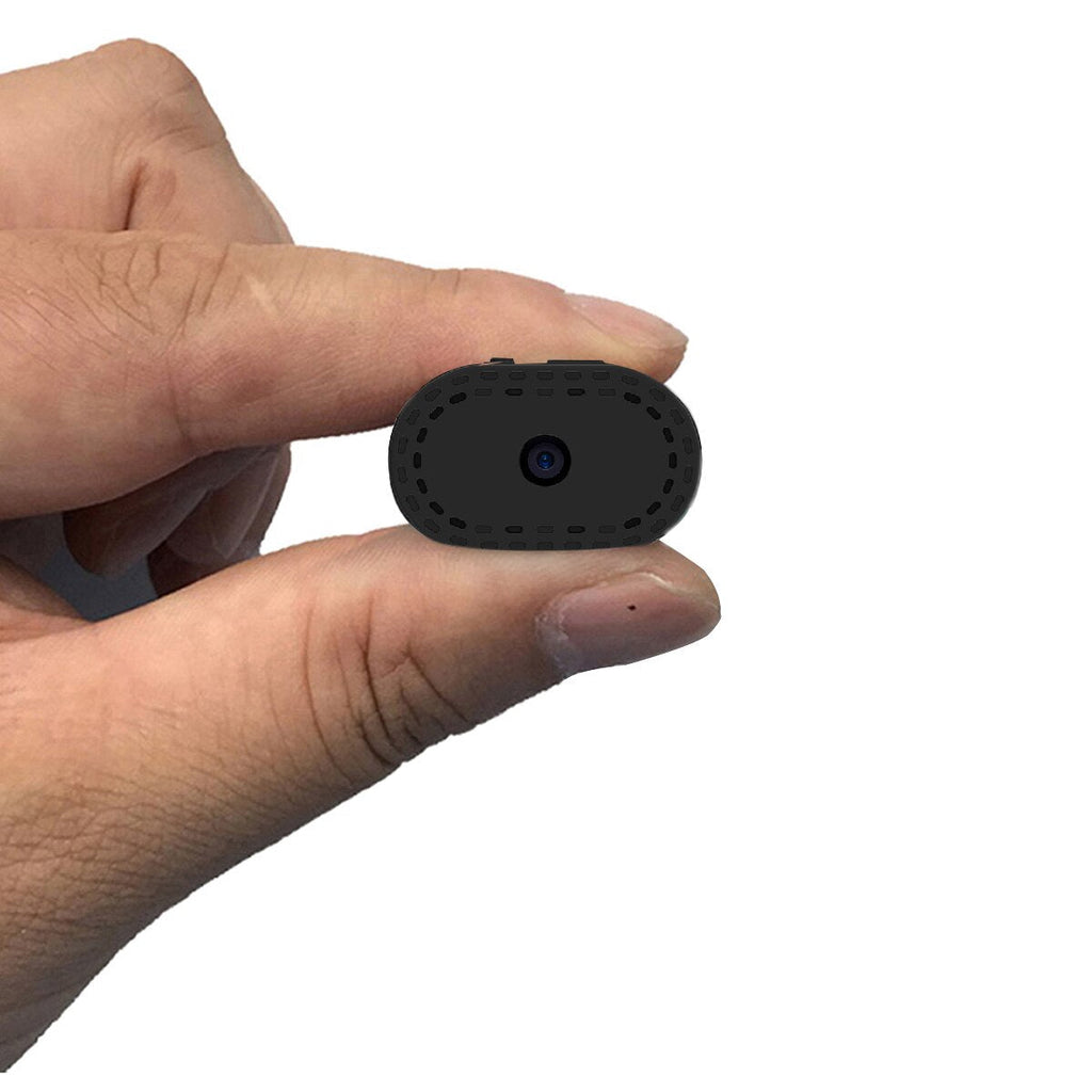 Mini WiFi Security Camera 720P HD Night Vision Motion Detection Black