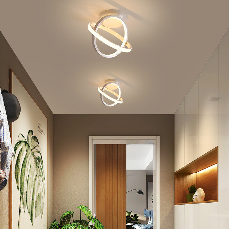 Ceiling Light LED 18W Metal Silica Gel Globe Design 220V VexonGear