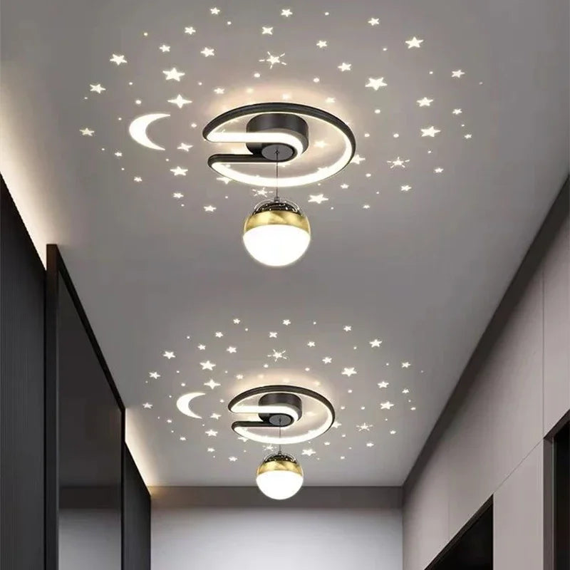 LED Ceiling Lamp, Star Projection, Dimmable, Surface Mounted VexonGear